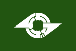 Flag of Kamagaya, Chiba